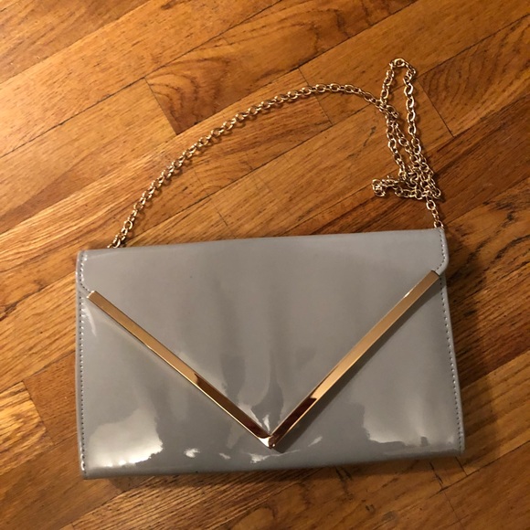 Aldo patent leather clutch/shoulder bag - Picture 2 of 2